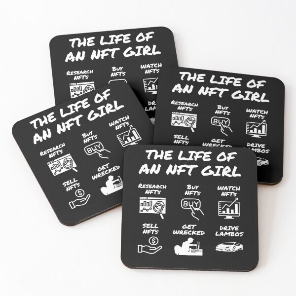 Item preview, The Life of an NFT Girl BE designed and sold by ThreadsByCampion.