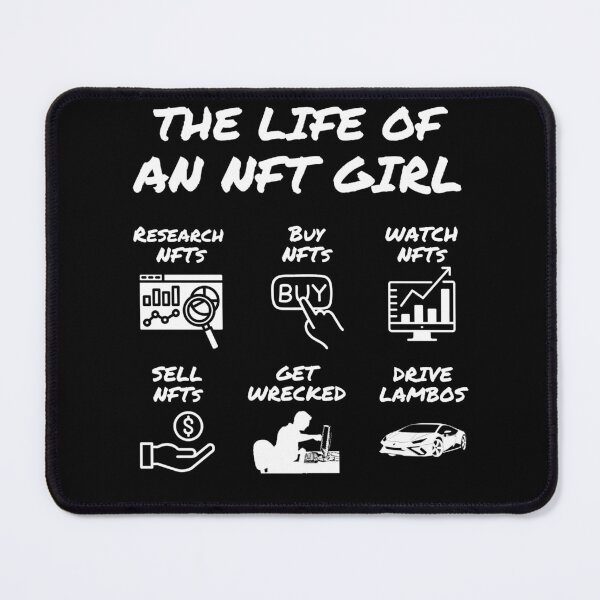 Item preview, The Life of an NFT Girl BE designed and sold by ThreadsByCampion.