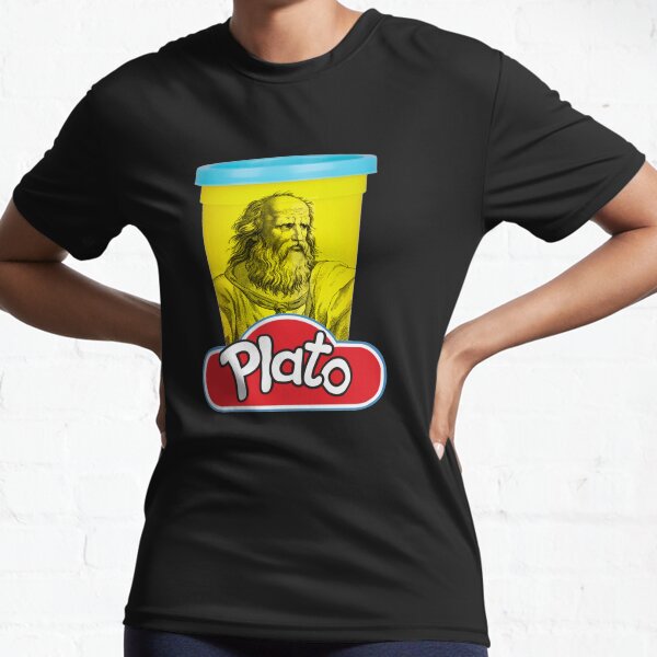 Item preview, Plato Play Doh Philosophy pun designed and sold by snazzyseagull.