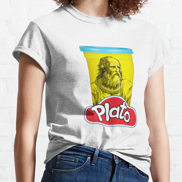 Plato Play Doh Philosophy pun Classic T-Shirt