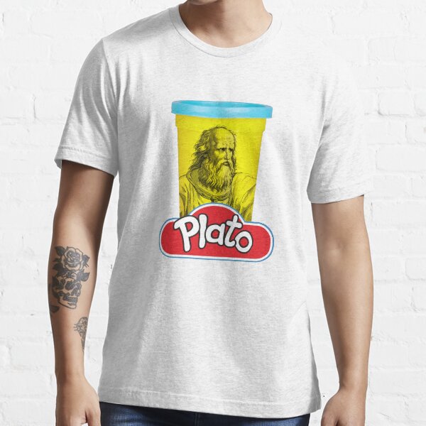 "Plato Play Doh Philosophy pun" Tshirt for Sale by snazzyseagull