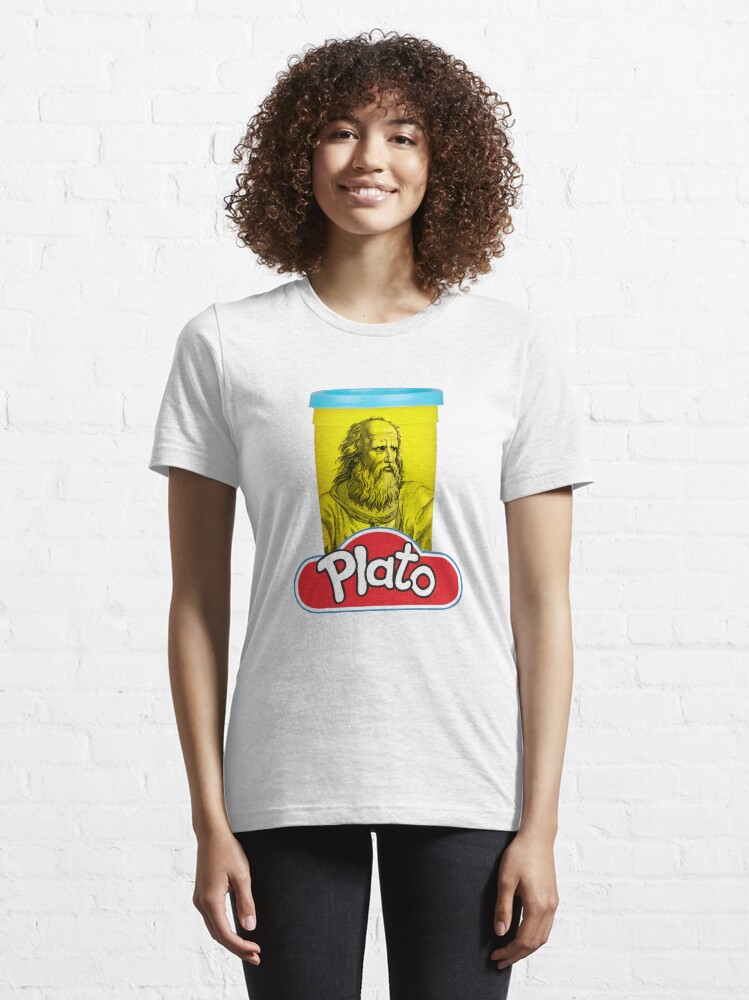 "Plato Play Doh Philosophy pun" Tshirt for Sale by snazzyseagull