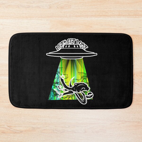 Item preview, Lets get lost UFO alien Octopus  designed and sold by Whitetailcrafts.