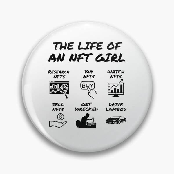 Item preview, The Life of an NFT Girl designed and sold by ThreadsByCampion.