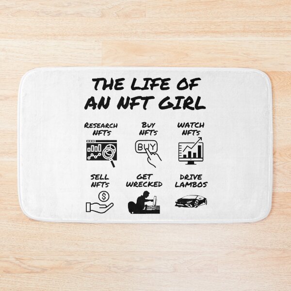 Item preview, The Life of an NFT Girl designed and sold by ThreadsByCampion.