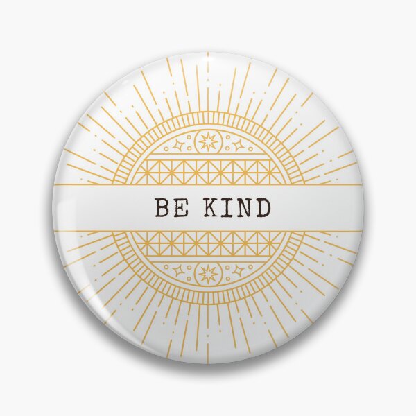 Item preview, Be Kind Gold Star Shine Mandala and Mystical Design designed and sold by 6sensei.