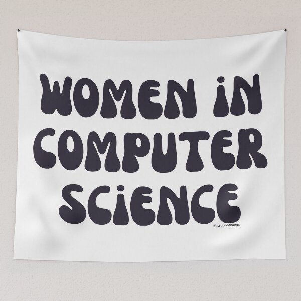 Item preview, Women in computer science, females in tech, v8, science, technology, engineering, and math |  @lilsboobthangs designed and sold by lilsboobthangs.
