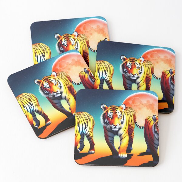 Item preview, Triumph of the Cosmic Tigers designed and sold by Creative-Allure.
