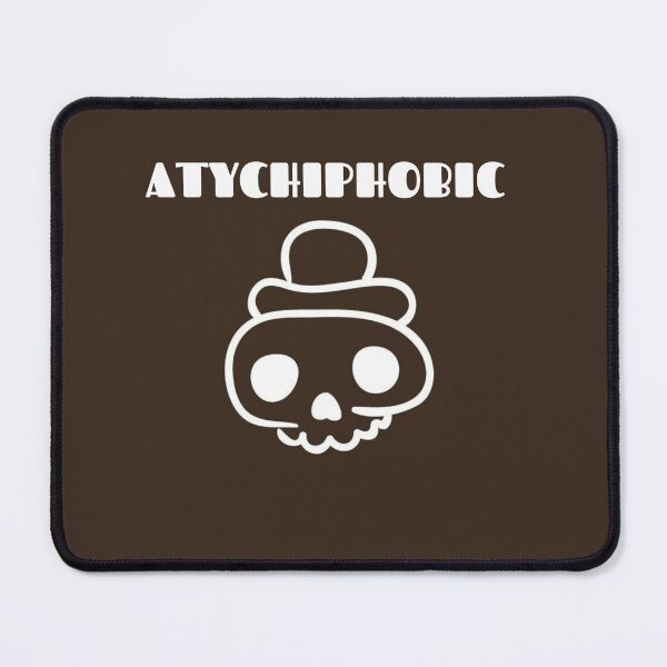 Item preview, atychiphobic design, Atychiphobia design t-shirt Sticker pin button designed and sold by KesDesigns ⭐⭐⭐⭐⭐.