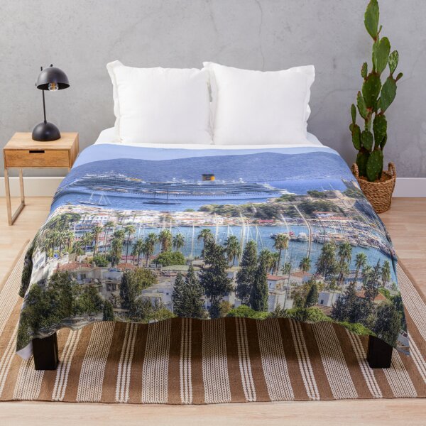 Item preview, Bodrum Castle And Cruise Ship designed and sold by Londonimages.