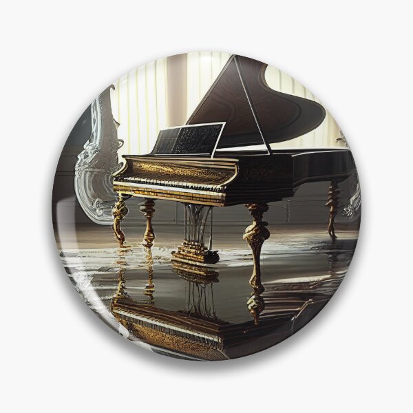 Artikelvorschau, Mirror Piano entworfen und verkauft von DigitizedArt.