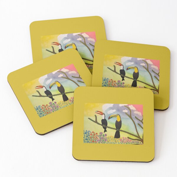 Item preview, toucans designed and sold by KasiaWrobel.