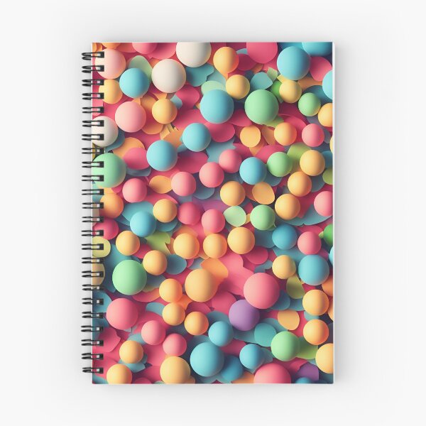 Item preview, Colorful Balls in Paper art srtyle designed and sold by FormFinder.