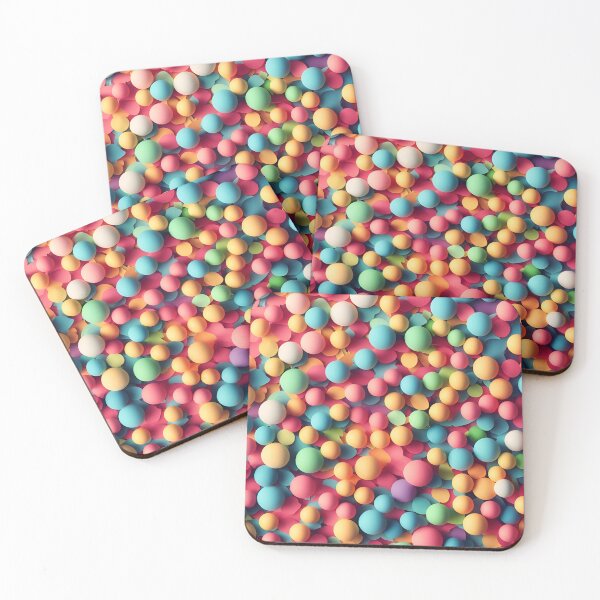 Item preview, Colorful Balls in Paper art srtyle designed and sold by FormFinder.
