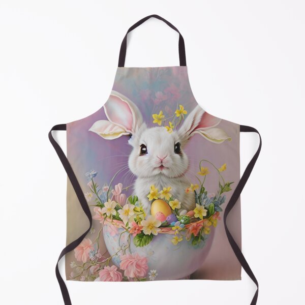 Item preview, Colorful Pastel Festive Easter Eggs Easter Bunny Spring Flowers Version 13 designed and sold by DreamingAwake1.