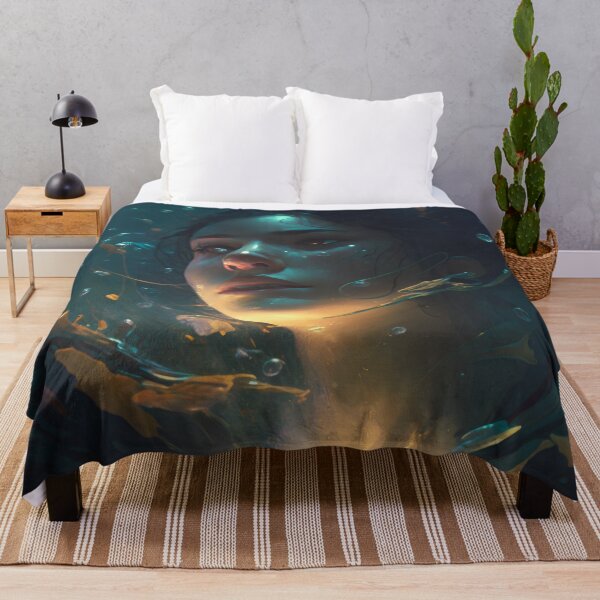 Item preview, Submerged Fatigue: A Digital Portrait of a Weary Swimmer designed and sold by oanaunciuleanu.