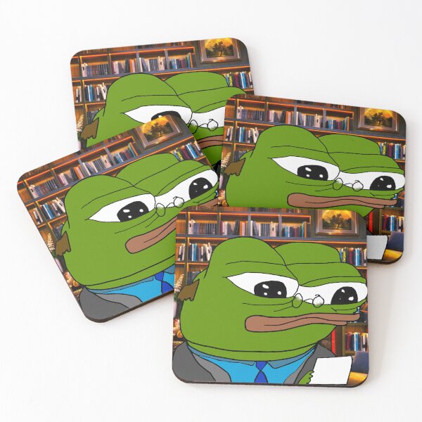 Item preview, Rare Pepe With Glasses designed and sold by Slav-Art.