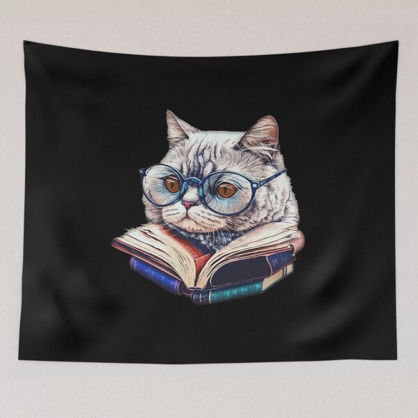 Item preview, Cute Smart Cat designed and sold by AlmazPng.