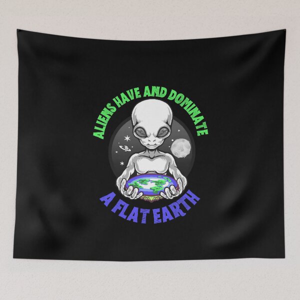 Item preview, Aliens Have And Dominate A Flat Earth designed and sold by Affyboss6.