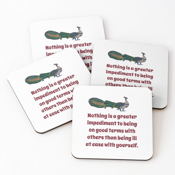 Item preview, Nothing Is A Greater Impediment - Confidence Quote designed and sold by CrankyOldDude.