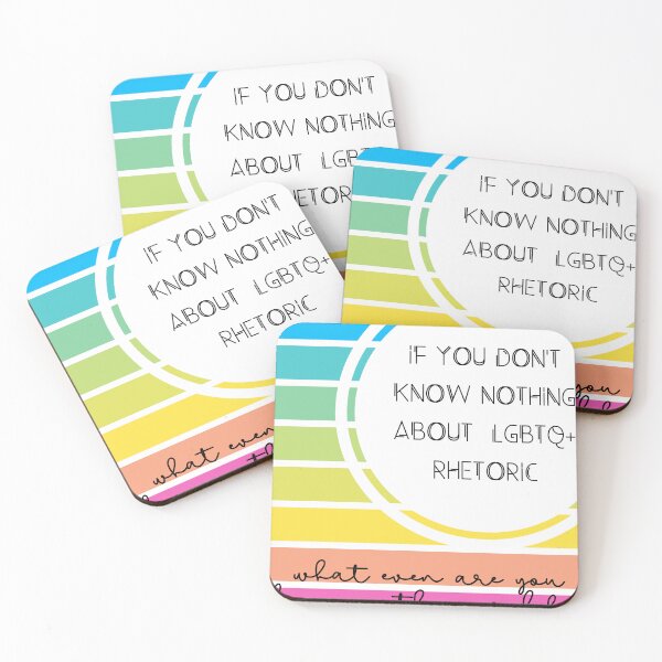 Item preview, LGBTQ+ Rhetoric designed and sold by Ryan Skinnell.