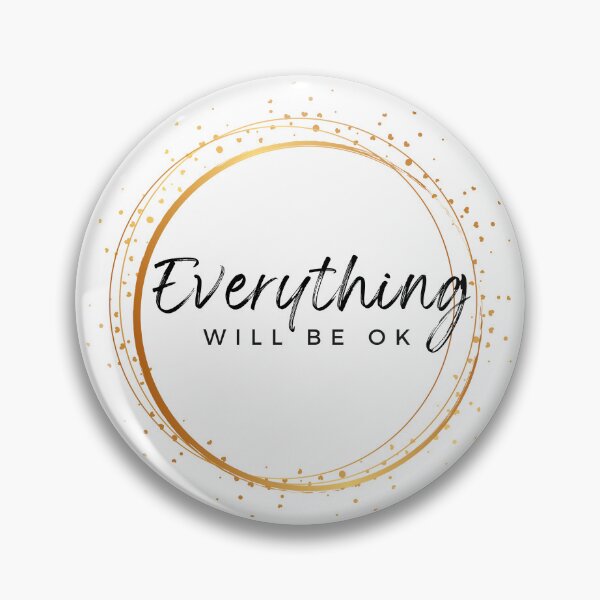 Item preview, Everything Will be Ok Okay Handwritten Golden Heart Ring  designed and sold by 6sensei.