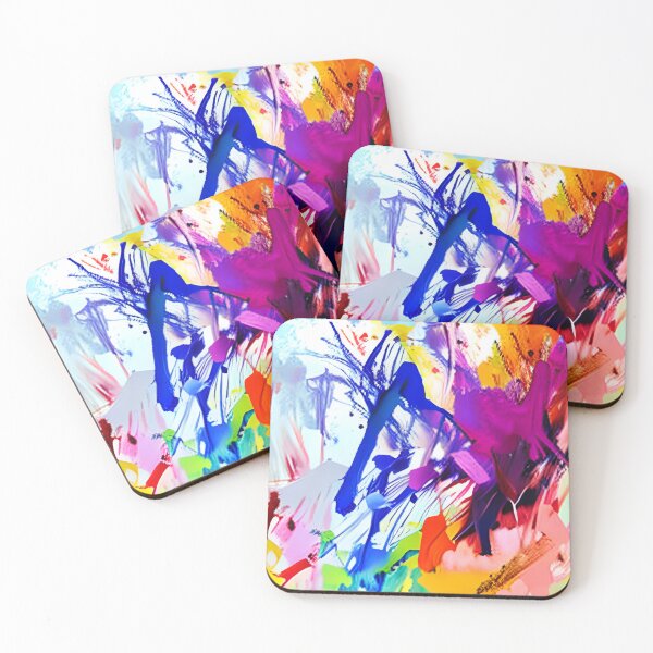 Item preview, Vibrant Abstractions Add a Pop of Color to Your Space with Stunning Art 3 designed and sold by marunoens01.