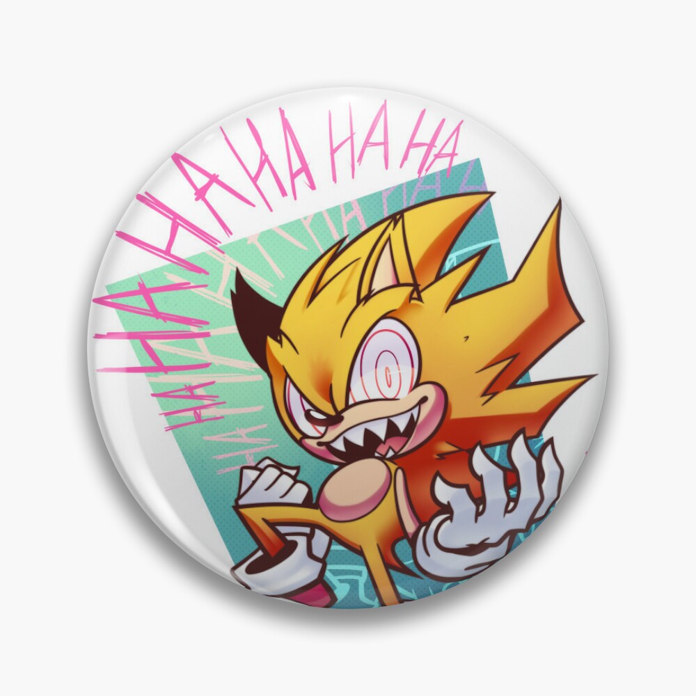 Fleetway Super Sonic Pin for Sale by utter-dismae