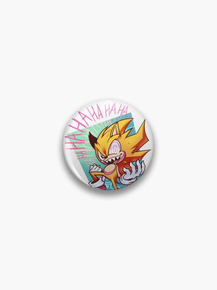 Classic Super Sonic - Sonic the Hedgehog Pins