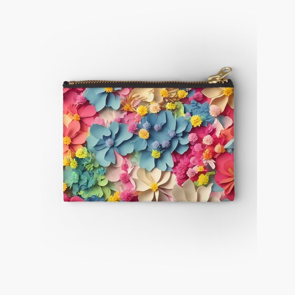 Item preview, Flower Power Fabric 2 in Paper art style designed and sold by FormFinder.
