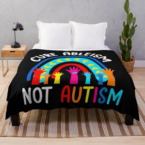 Item preview, Cure Abeism not Autism - Autism Awareness designed and sold by NewDayDesigns.