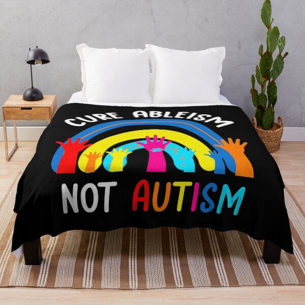 Item preview, Cure Abeism not Autism - Autism Awareness designed and sold by NewDayDesigns.