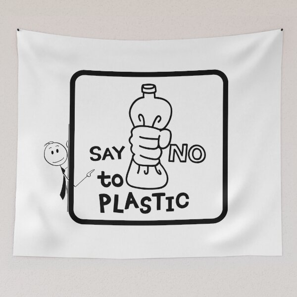 Item preview, Say no to plastic designed and sold by courtney petersen.