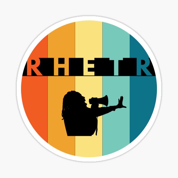 Rhetr (circle) Sticker