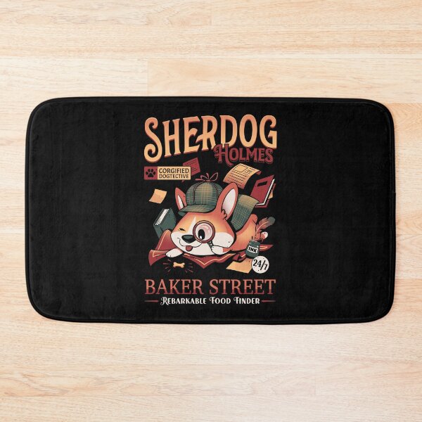 Item preview, Mister Sherdog Holmes - Cute Corgi Detective designed and sold by Snouleaf.
