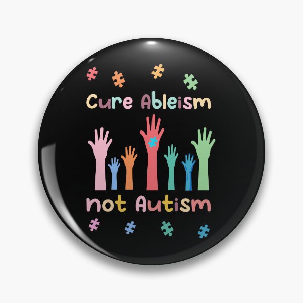 Item preview, Cure Abeism not Autism - Autism Awareness designed and sold by NewDayDesigns.