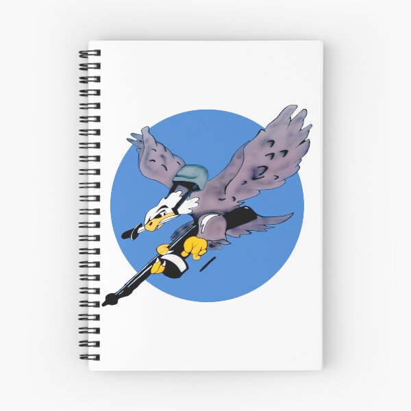 Item preview, Angry Eagle descending from sky with guns, B-52 The Liberator designed and sold by PacoLocoDesigns.