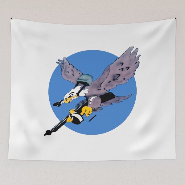 Item preview, Angry Eagle descending from sky with guns, B-52 The Liberator designed and sold by PacoLocoDesigns.