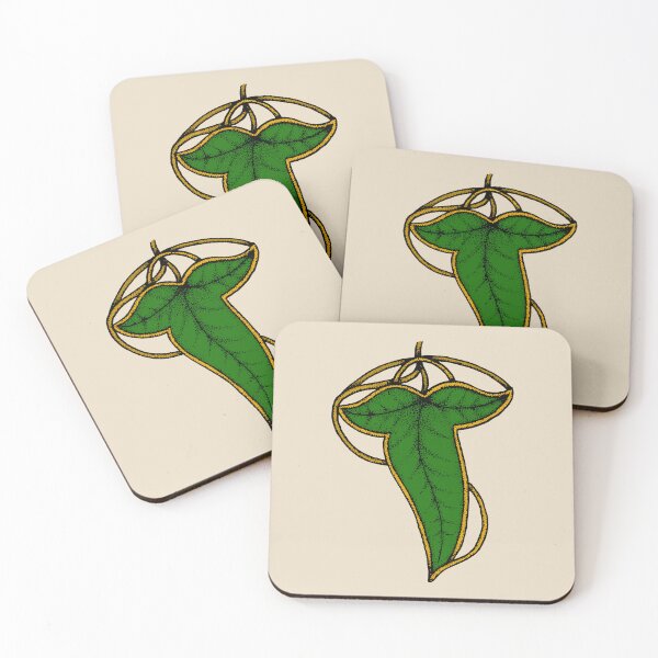 Item preview, Elven Leaf broach designed and sold by SketchFortress.