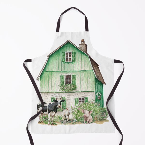 Item preview, Irish Farmhouse with Barnyard Animals designed and sold by Alyssa Ernst.