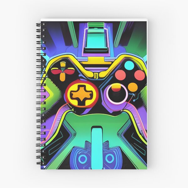Item preview, Lets Play| Game Controller in Comic book Style with Bright Colors designed and sold by Gemini Maison Print.