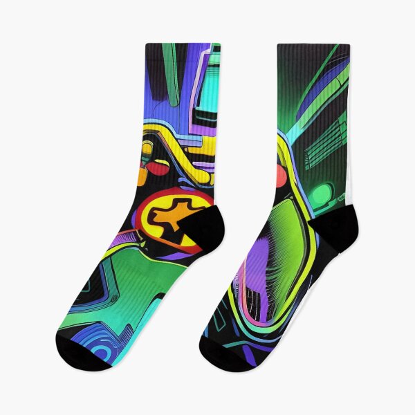 Item preview, Lets Play| Game Controller in Comic book Style with Bright Colors designed and sold by Gemini Maison Print.