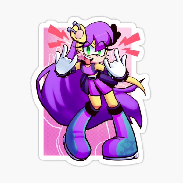 Sonic Sticker – Camilla Khau Designs