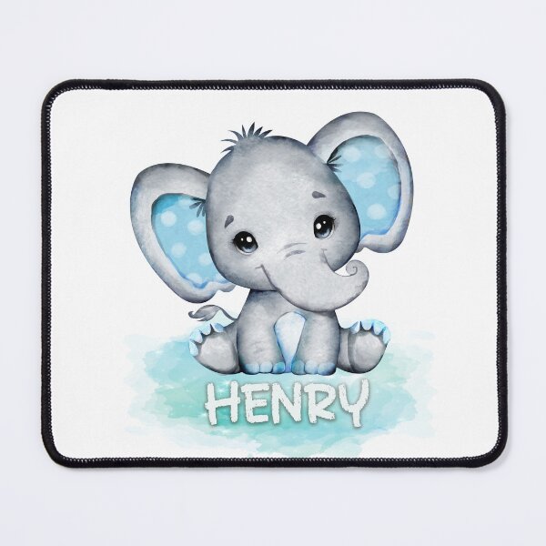 Item preview, Henry Cute Baby Elephant designed and sold by dev11588.