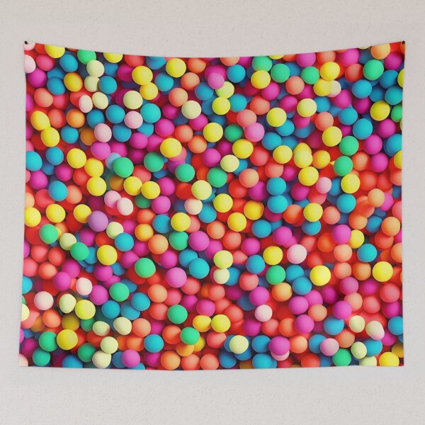 Item preview, Color, Color and Balls in Paper art style designed and sold by FormFinder.