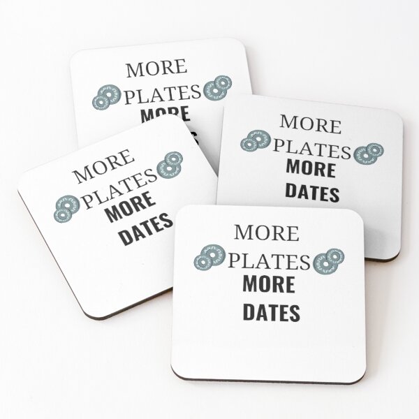 Item preview, More Plates More Dates Simple Art designed and sold by funkyfreshfinds.