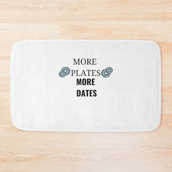 Item preview, More Plates More Dates Simple Art designed and sold by funkyfreshfinds.