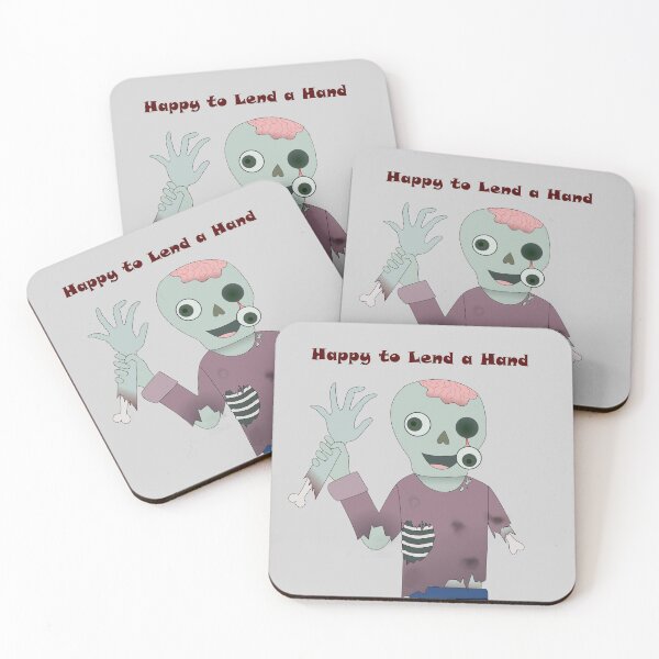 Item preview, Helpful Zombie is Happy to Lend a Hand designed and sold by chrispy doodles.