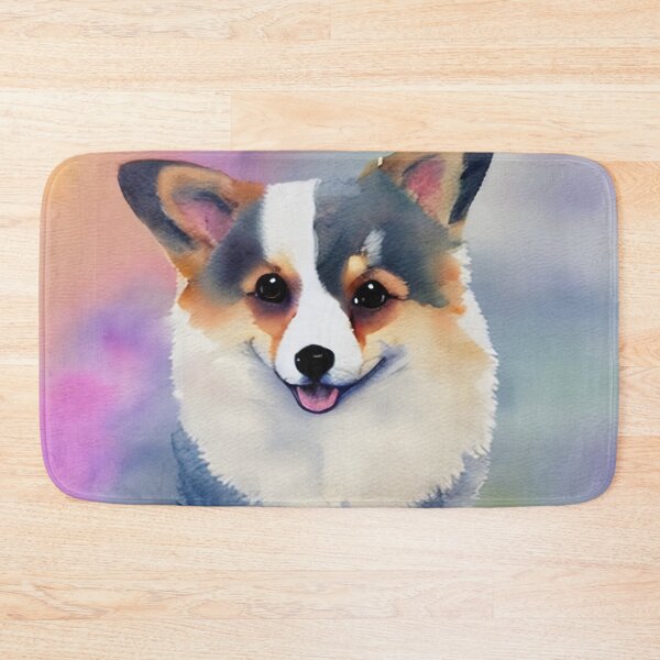 Item preview, Cute Corgi Puppy Art 3 designed and sold by cutiepeaupies.