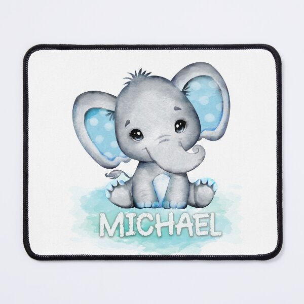 Item preview, Michael Cute Baby Elephant designed and sold by dev11588.